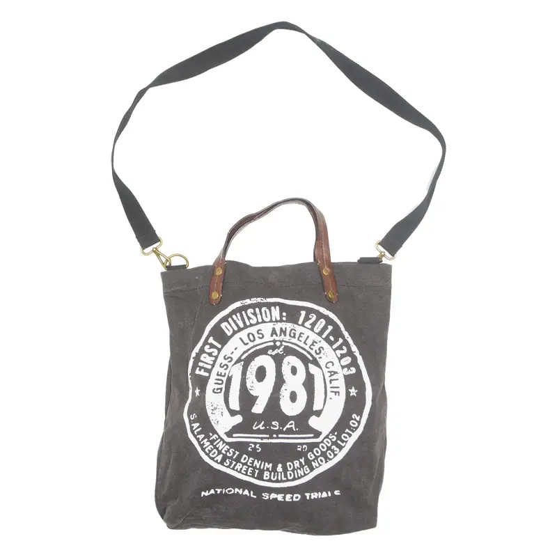 GUESS Mens Tote Bag Grey