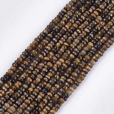 Natural Tiger Eye Beads Strands