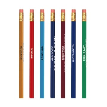 576 Customized Hex Pencil - No. 2 Lead & Non-Toxic