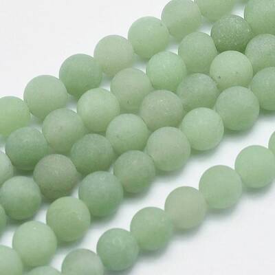 Natural Green Aventurine Beads Strands