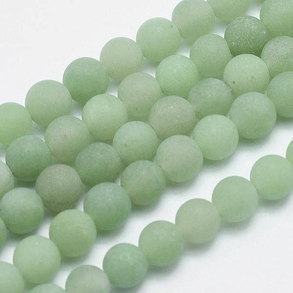 Natural Green Aventurine Beads Strands