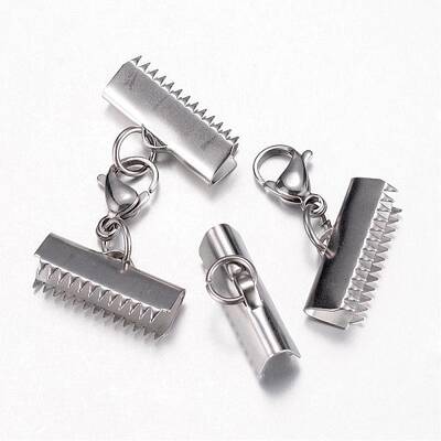 Tarnish Resistant 304 Stainless Steel Lobster Claw Clasps