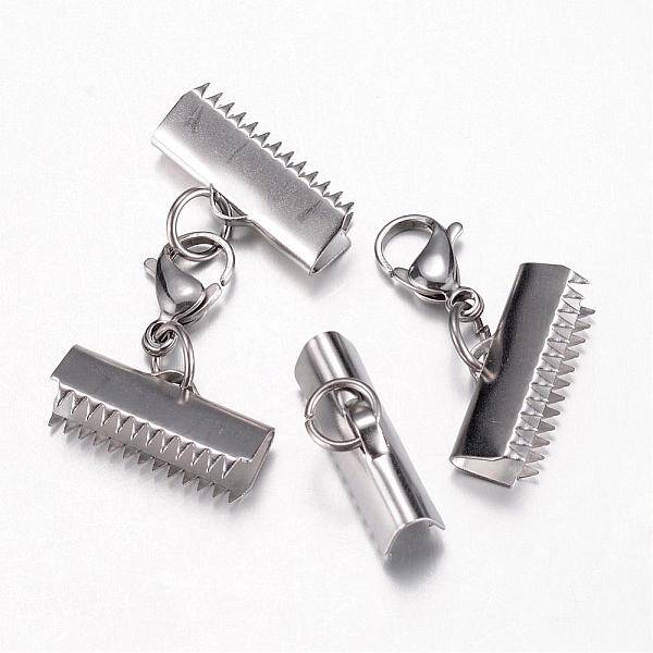 Tarnish Resistant 304 Stainless Steel Lobster Claw Clasps