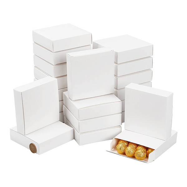 36 Pcs Folding Cardboard Paper Boxes