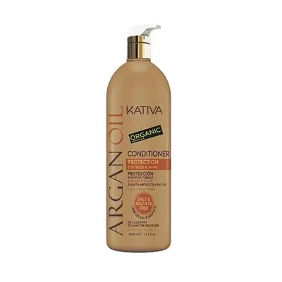 Balsamo all'olio di Argan Kativa Protezione Morbidezza e Lucentezza 1000ml