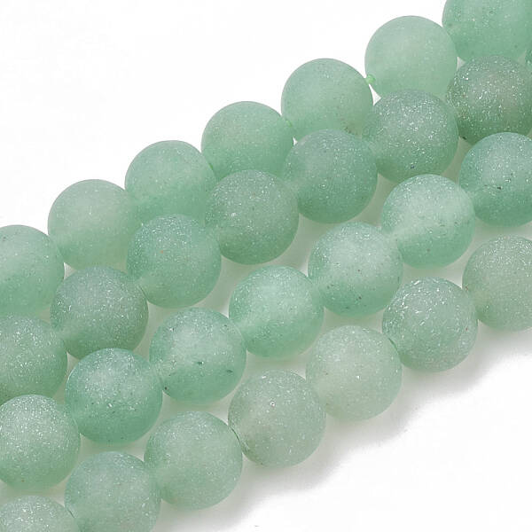 Natural Green Aventurine Beads Strands