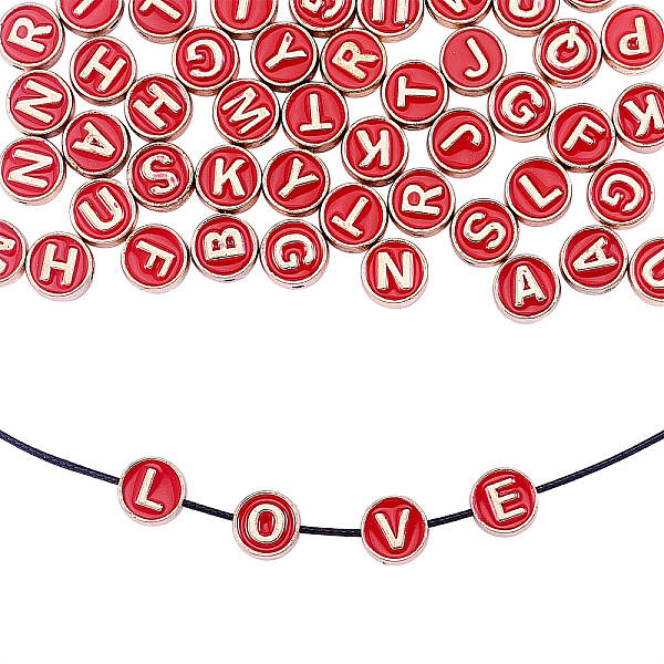 Alloy Enamel Beads