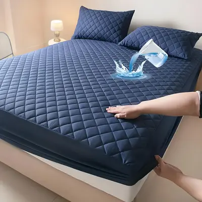 Raybee Waterproof Mattress Protector Queen Size, Washable & Durable Mattress Cover, Mattress Pad ,Cooling Anti-slip Waterproo...