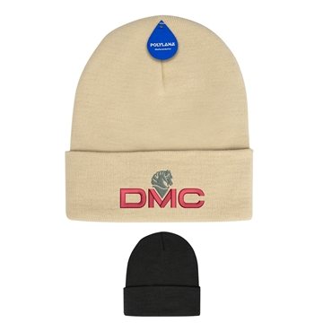48 Customized Polyana Knit Cuffed Beanie - Eco-Friendly