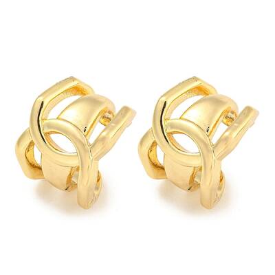 Brass Cuff Earrings for Women