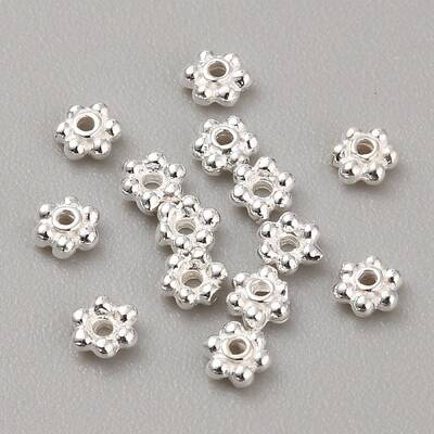 925 Sterling Silver Spacer Beads