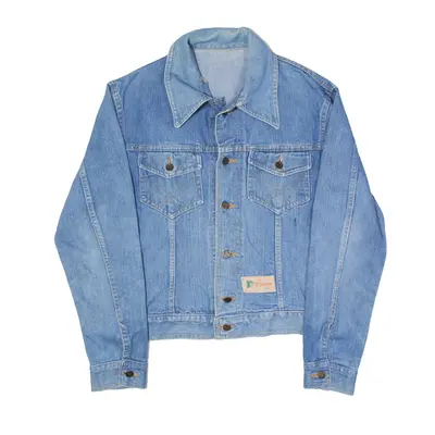 SILVER RIDERS Denim Jacket Blue Mens S