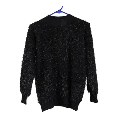 Unbranded Jumper - Small Black Viscose Blend