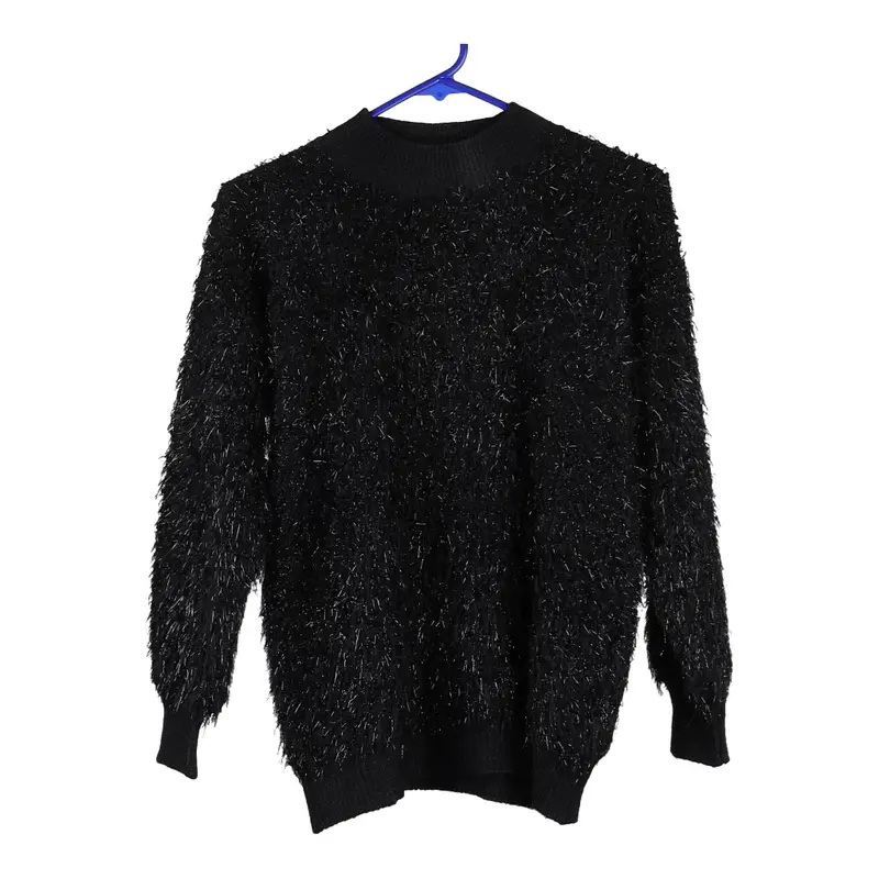 Unbranded Jumper - Small Black Viscose Blend