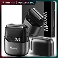 [Dealsforyoudays] Mini Razor,Foil Shavers for Men, Compact Face Shaver, IPX7 Waterproof Wet Dry FathersDayGift Epilator Hair ...