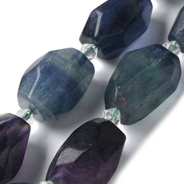 Natural Fluorite Beads Strands