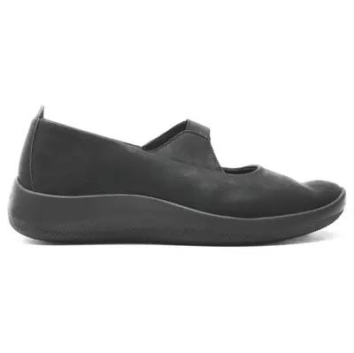 Arcopedico Heina Leather Women's Slip On Shoes - Fal Coll Black - Size:US 9 Women