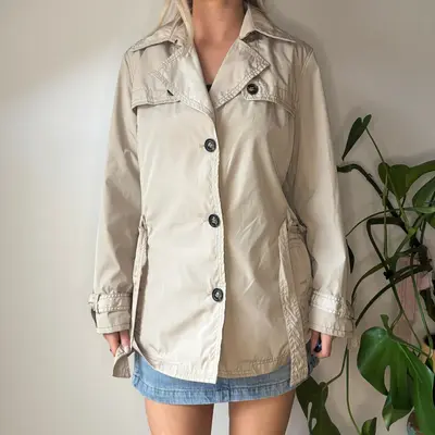 Porto Banus Jacket - Medium Beige Polyester