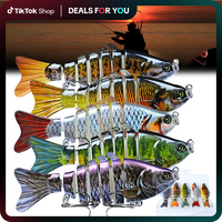 Fishing Gear - Bionic Swimming Bait, Bionic Swimming Lure for Freshwater and Saltwater, 3D Bionic Swimming Lure Slow Sinking,...