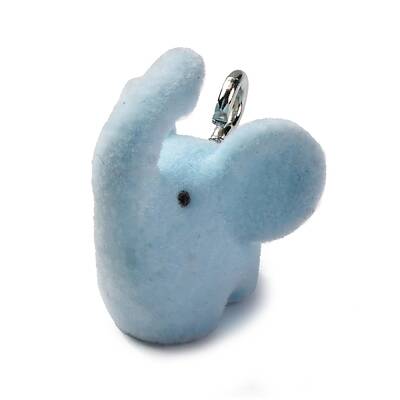 Flocky Animal Resin Pendants