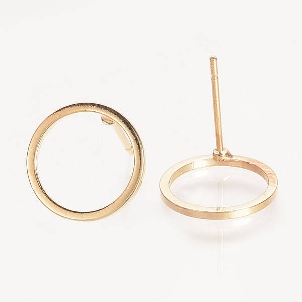 Brass Ear Stud Findings