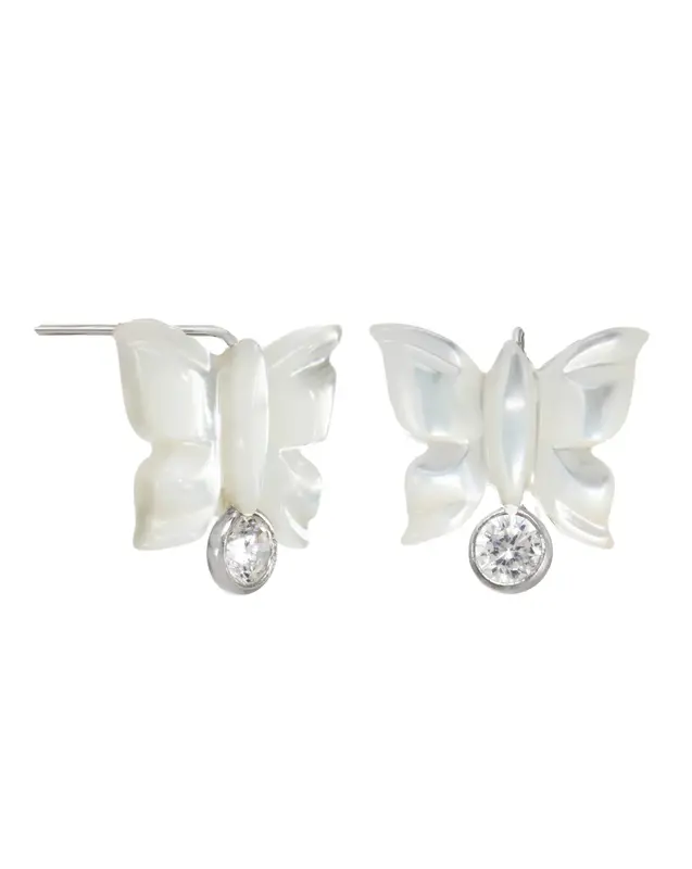 Sevyn Earrings | Metal Color: Silver