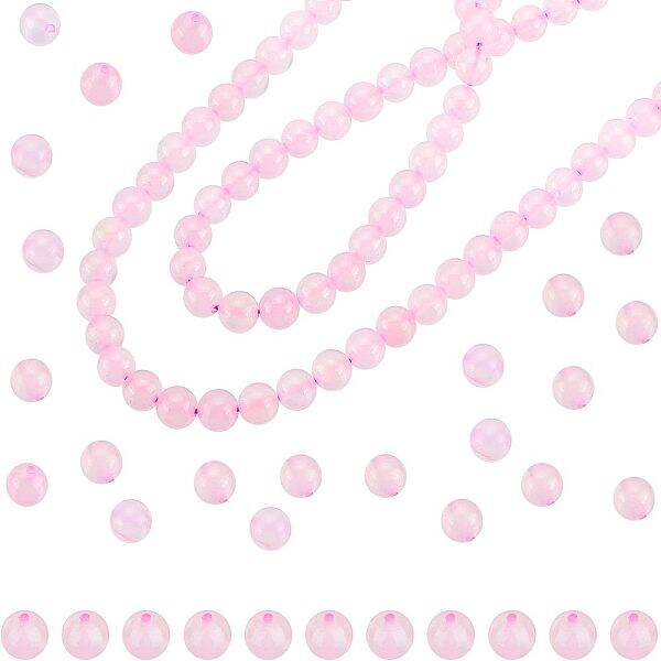 2 Strands Grade A Natural Chalcedony Beads Strands