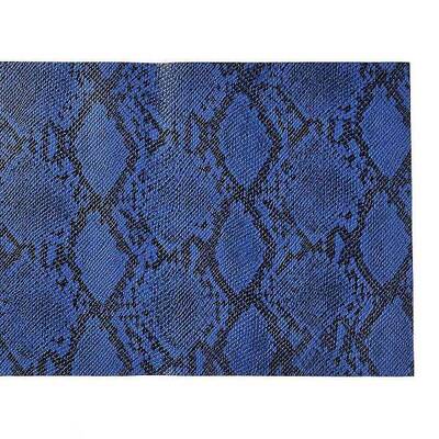Snakeskin Pattern PU Leather Fabric