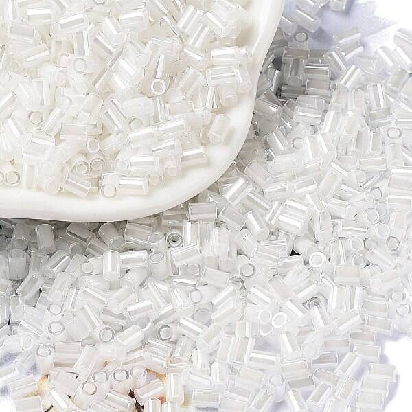 Glass Round Bugle Beads