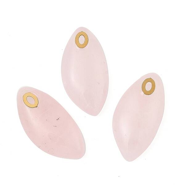 Natural Rose Quartz Pendants