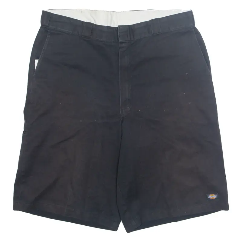 DICKIES Mens Workwear Shorts Black 2XL W40
