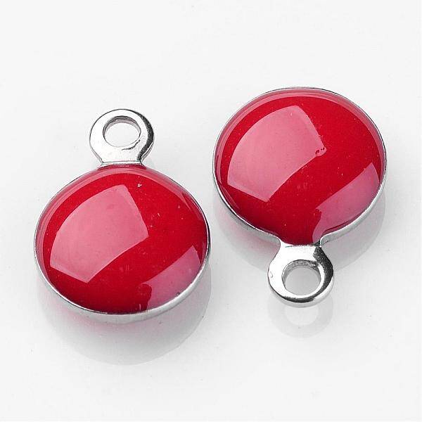 Stainless Steel Enamel Charms