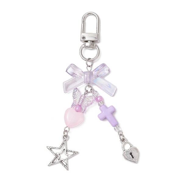 Bowknot Acrylic Pendant Decorations