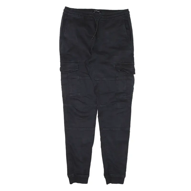 CLOCKHOUSE Cargo Trousers Black Slim Tapered Womens W28 L28