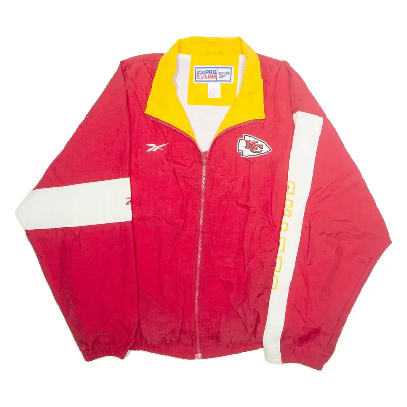 REEBOK Proline Mens Shell Jacket Red USA XL