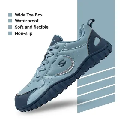 HOBIBEAR Women's Barefoot Shoes with Wide Toe Box & Anti-Slip Rubber Sole | Breathable Fabric | Comfortable Outdoor Sneakers ...