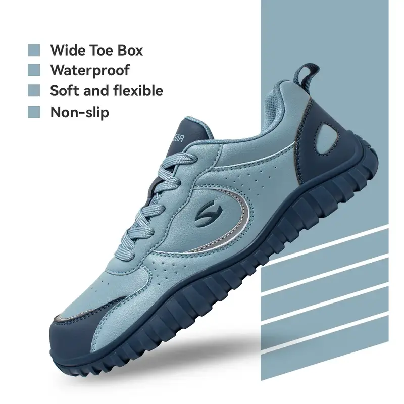 HOBIBEAR Women's Barefoot Shoes with Wide Toe Box & Anti-Slip Rubber Sole | Breathable Fabric | Comfortable Outdoor Sneakers ...