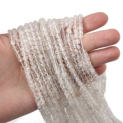 Natural Quartz Crystal Beads Strands