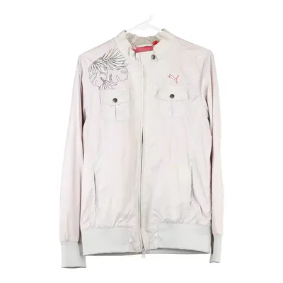 Puma Jacket - Medium Pink Polyester