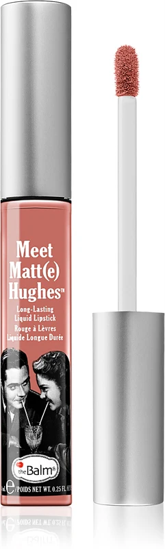 theBalm Meet Matt(e) Hughes Long Lasting Liquid Lipstick Color Patient 7.4ml