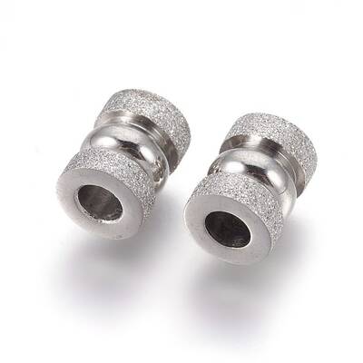 Tarnish Resistant 304 Stainless Steel European Beads