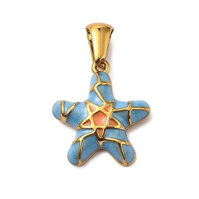 Ocean 304 Stainless Steel Enamel Pendants