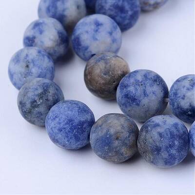 Natural Blue Spot Jasper Beads Strands