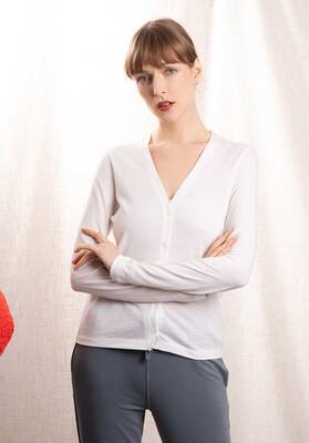 Cardigan 005-fgi035 Smoke | Color: SMOKE | Size: 1-S