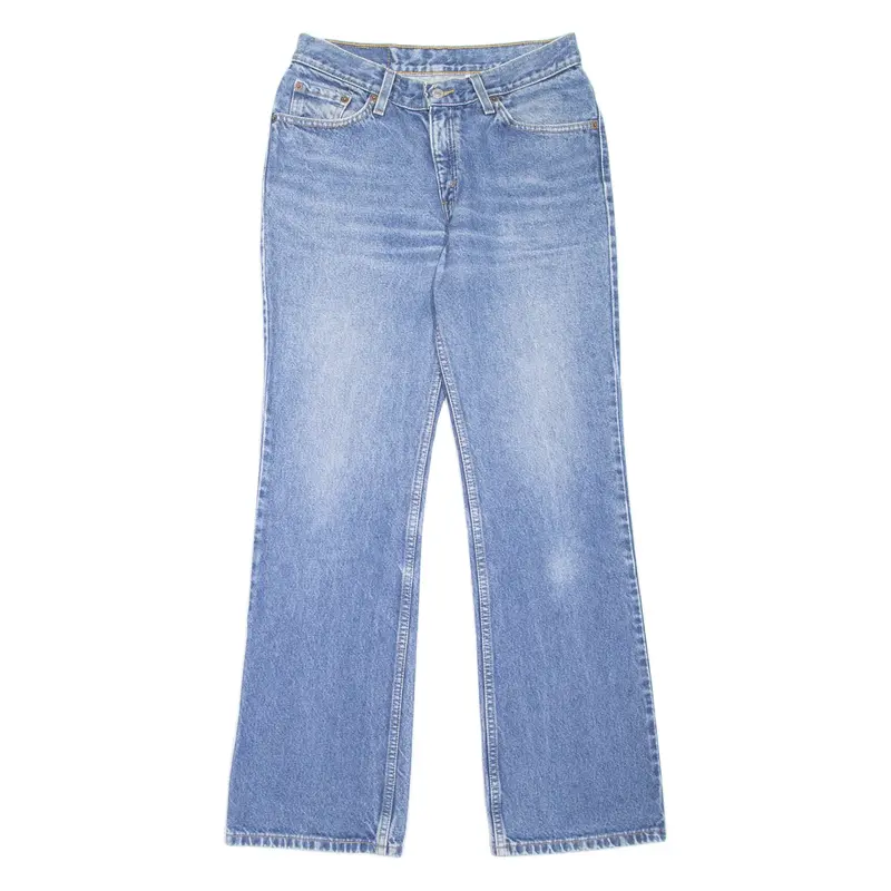 LEVI'S 517 Womens Jeans Blue Slim Bootcut 90s Stone Wash W28 L31