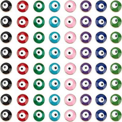 Alloy Enamel European Beads