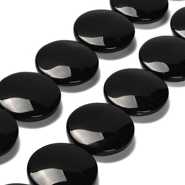 Natural Obsidian Beads Strands
