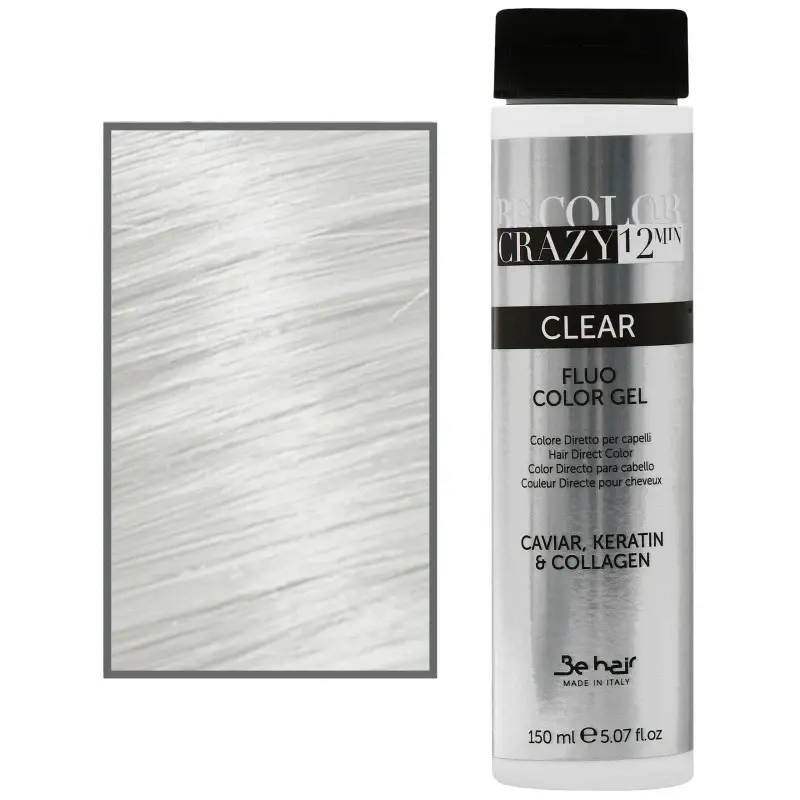 Be Hair Be Color Crazy Gel Toner for hair 150 ml transparent | Pure