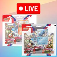LIVE SV01 SV Base 3 Pack Bundle (1 of each art) 2 total 3 pack blisters!