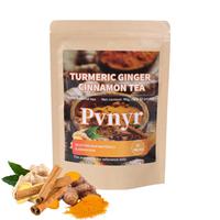 PVNYR Turmeric Ginger natural herb  Cinnamon Tea, 100% natural, anti-inflammatory tea. Eco-friendly tea bags. Turmeric Ginger...